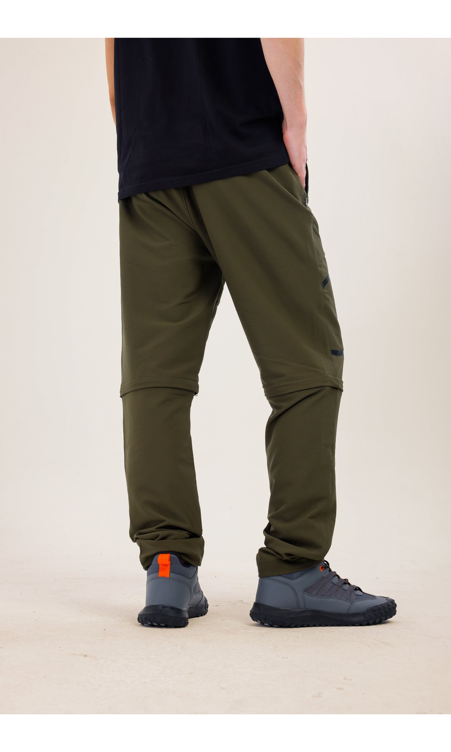 TwinJourney Outdoor Haki Pantolon: Dört Mevsim, Şorta Dönüşen Pantolon