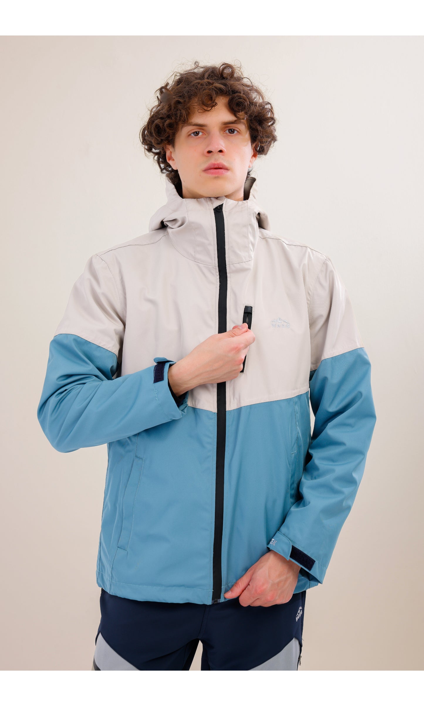 Su Gecirmez Mont | Rüzgar geçirmez| 3İN1 Polarlı Triflex Model, Outdoor Mont | Mint & Kum Rengi