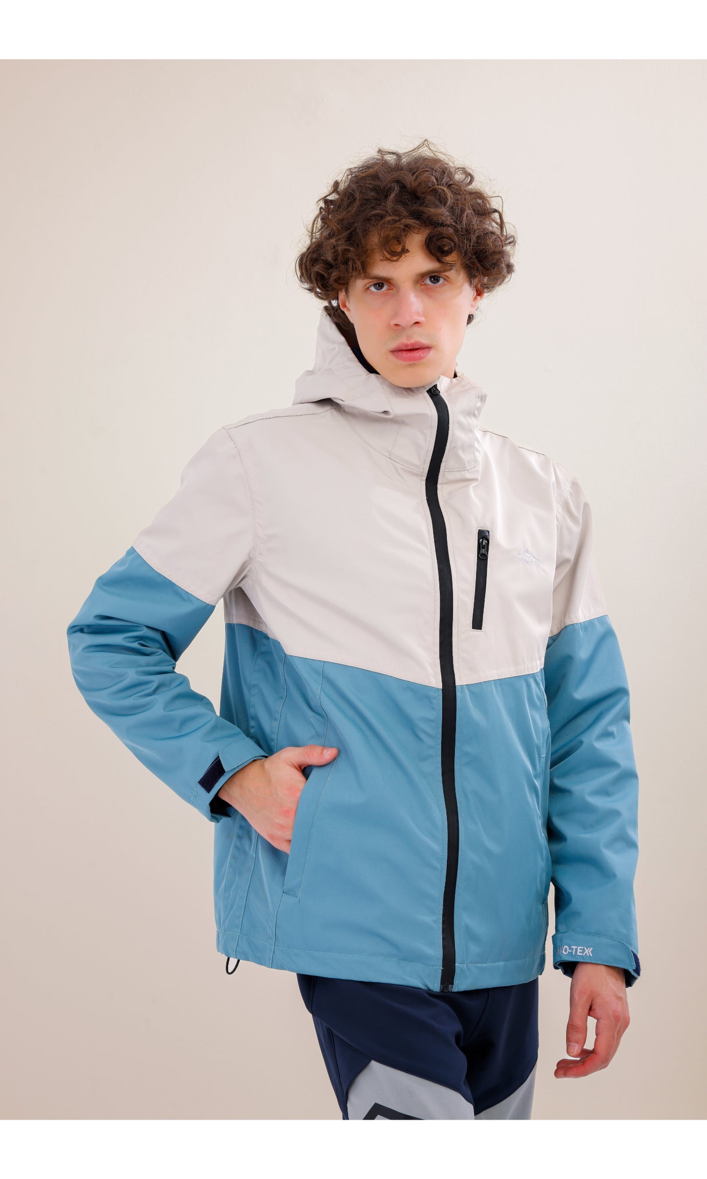 Su Gecirmez Mont | Rüzgar geçirmez| 3İN1 Polarlı Triflex Model, Outdoor Mont | Mint & Kum Rengi