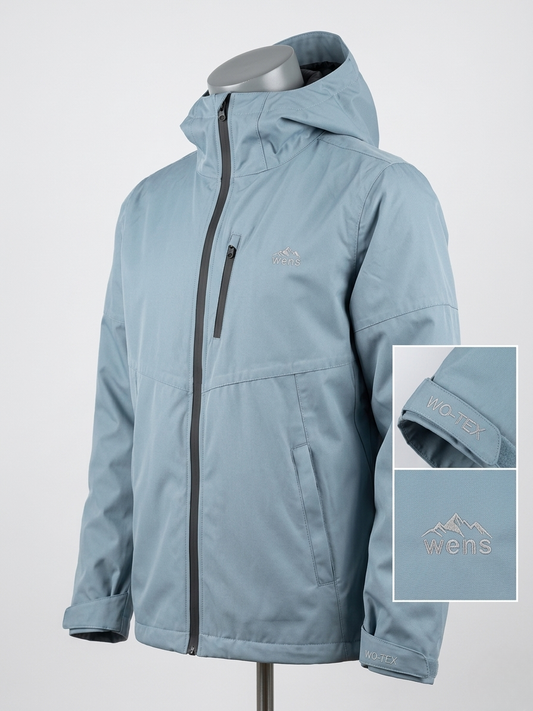 Su Gecirmez Mont | Rüzgar geçirmez| 3İN1 Polarlı Triflex Model, Outdoor Mont | Mint Rengi