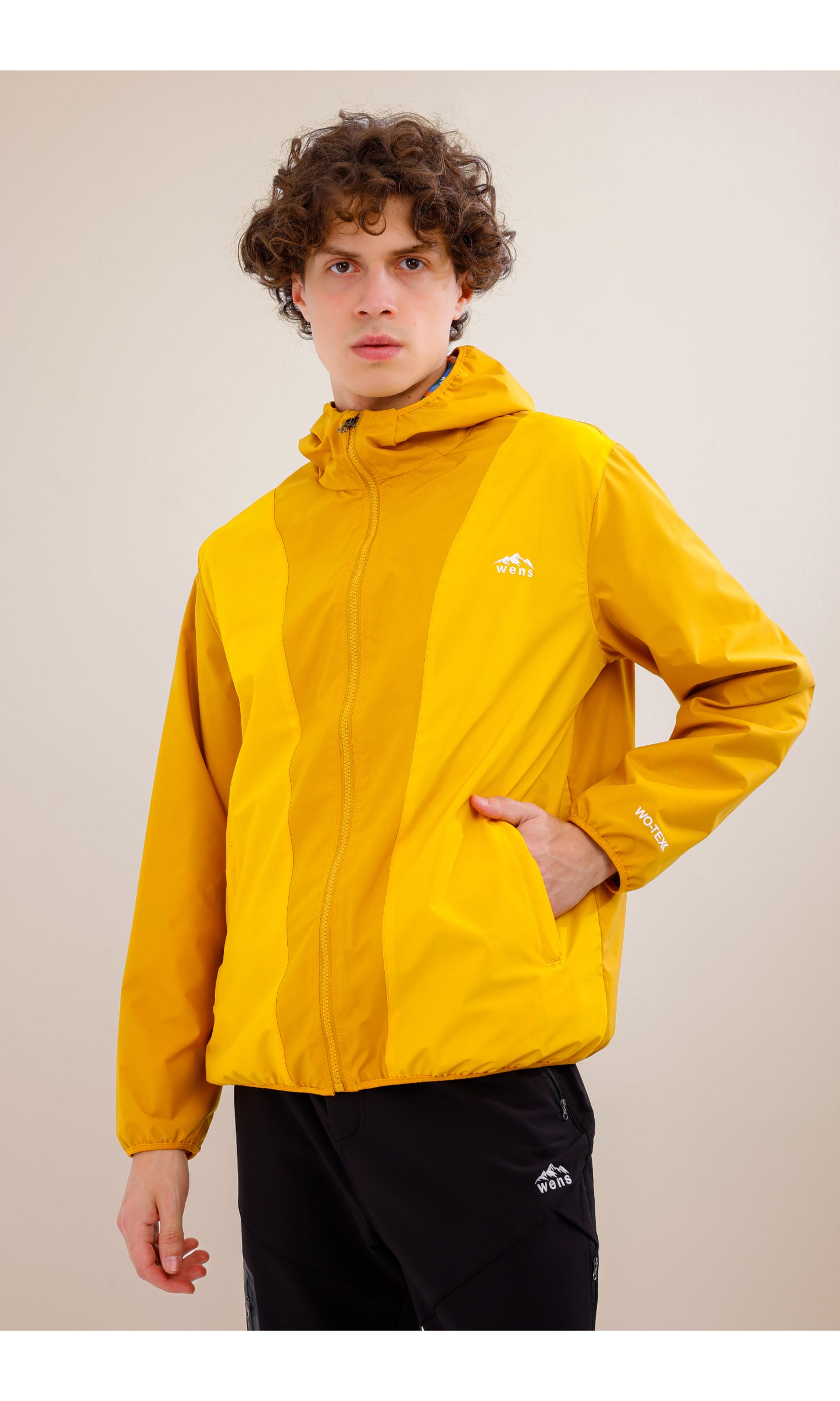 Rain Flex Ultra Hafif Su Geçirmez Yağmurluk – Sarı/Hardal (Gün Işığı İkilisi), Çantaya Dönüşen Tasarım